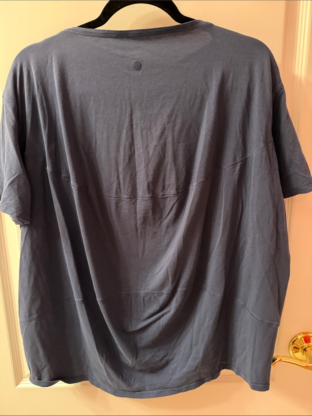 lululemon athletica Short-Sleeve Crew Tee in Slate Blue - Picture 2 of 3